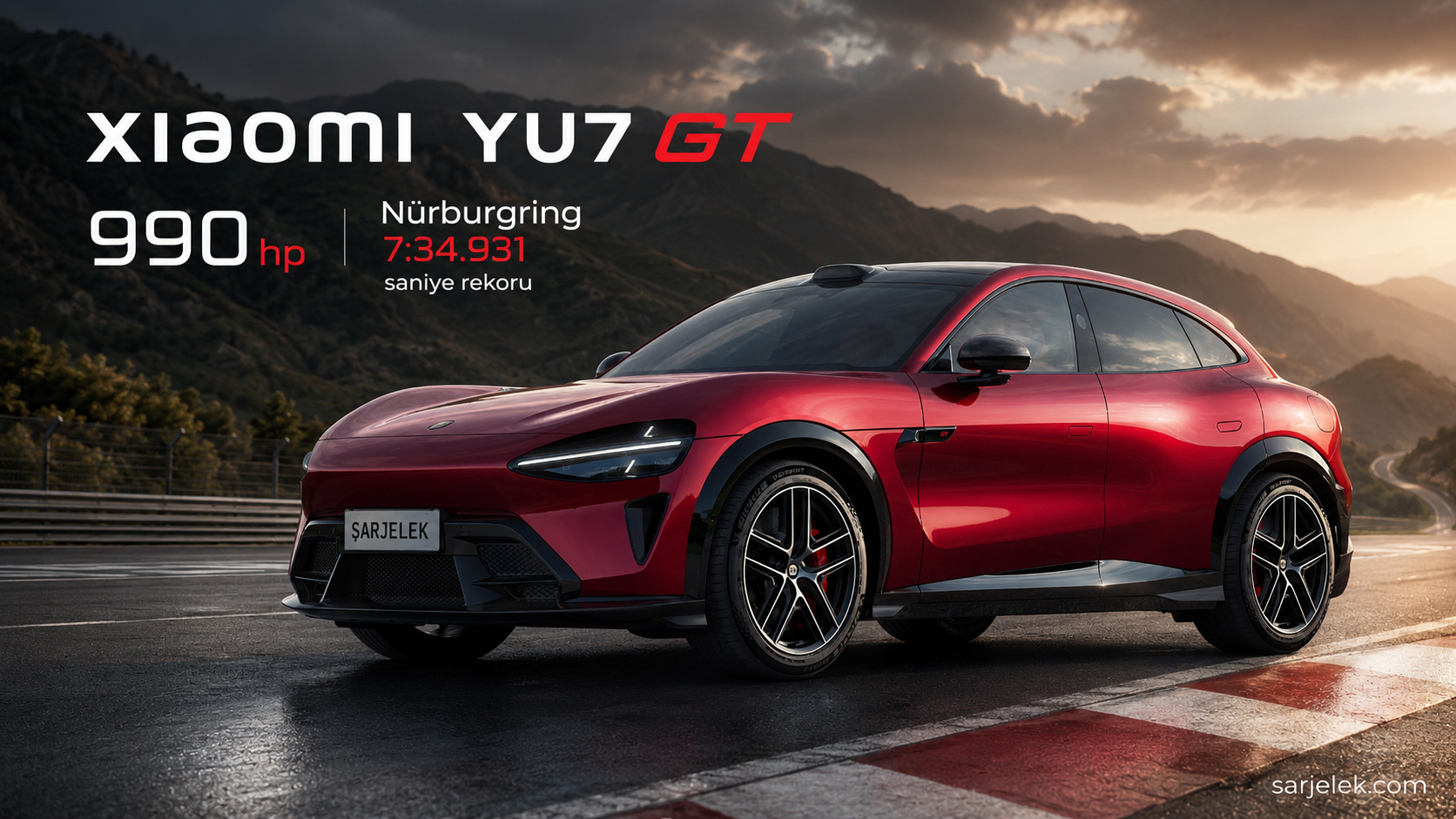 Xiaomi YU7 GT Nürburgring Rekoru Kırdı ! 990 Beygirlik Elektrikli SUV